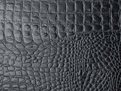 Aligator Black leather tile